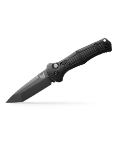 Benchmade Claymore Tanto Automatic Knife Black Grivory SKU 9071BK