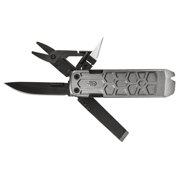 Gerber Lockdown Pry 10-in-1 Pocket Multi-Tool Black/Gray SKU 30-001593