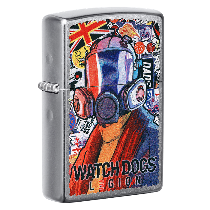 Zippo Watch Dogs Legion SKU 855401 Highlander Knives and Swords