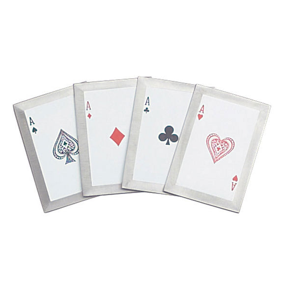 Four of a Kind Throwing Card Set Aces w/Nylon Pouch SKU TC-4A