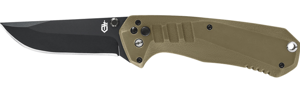 Gerber Haul Assisted Opening Knife Coyote Brown SKU 31-003571 