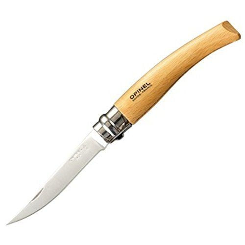 Opinel No. 8 Slim Beechwood Folding Knife