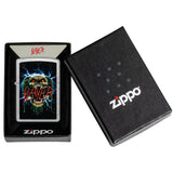 Zippo Slayer Snake Design Street Chrome Windproof Lighter