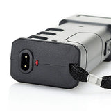 Safety Vital Rechargeable LED Flashlight Stun Gun w/Holster SKU SVSGBK
