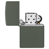 Zippo Classic Green Matte Windproof Lighter
