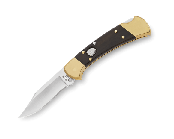 Buck 112 Ranger Automatic Lockback Knife w/Sheath SKU 0112BRSA-B