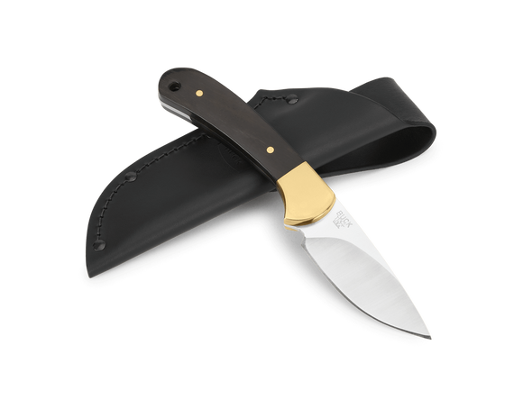 Buck 113 Ranger Skinner Fixed Blade Knife Ebony SKU 0113BRS