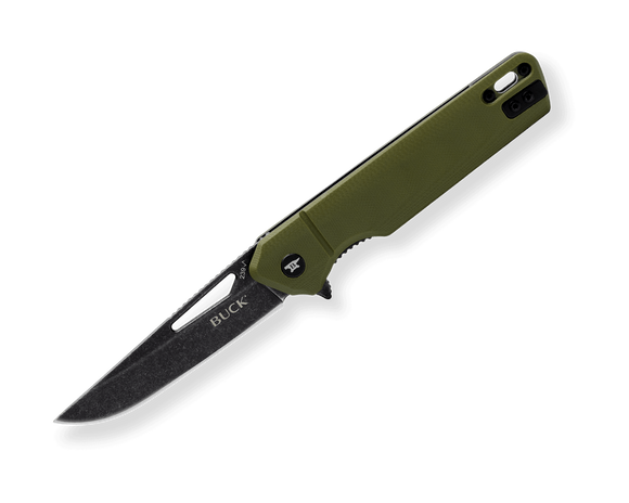 Buck 239 Infusion Liner Lock Knife OD Green G-10 SKU 0239GRS-B