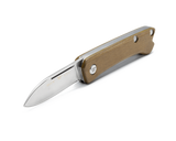 Buck 250 Saunter Drop Point Slip Joint Knife Green Micarta SKU 0250GRS-B