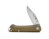 Buck 250 Saunter Clip Point Slip Joint Knife Green Micarta SKU 0250GRS1-B