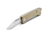 Buck 250 Saunter Clip Point Slip Joint Knife Green Micarta SKU 0250GRS1-B