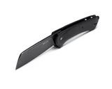Buck 263 Hiline XL Frame Lock Knife D2 Tool Steel Blade/Black Micarta/Blk Alum. Handle SKU 0263BKS1-B