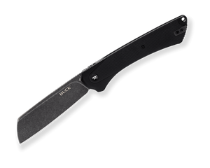 Buck 263 Hiline XL Frame Lock Knife Black Micarta/Blk Al SKU 0263BKS1-B