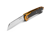 Buck 263 HiLine XL Frame Lock Knife D2 Tool Steel Blade/Black Micarta/Copper Alum. Handle SKU 0263CPS1-B