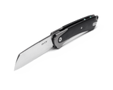 Buck 263 Hiline XL Frame Lock Knife D2 Tool Steel Blade/Black Micarta/Gray Alum. Handle SKU 0263GYS1-B