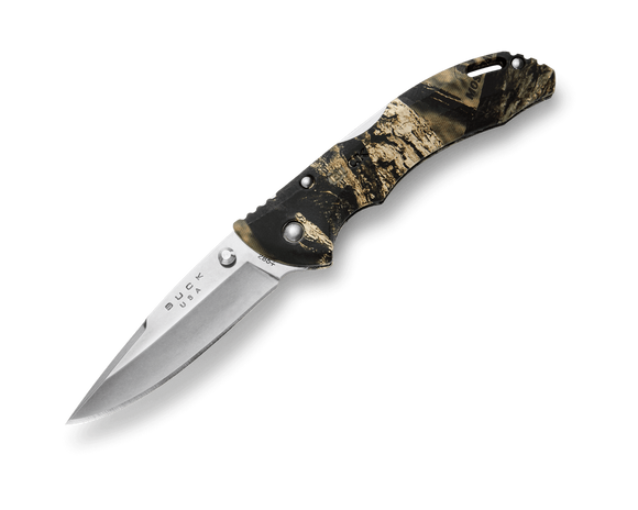 Buck 285 Bantam BLW Lock Back Knife 420HC Stainless-Steel Blade/Country Mossy Oak Nylon Handle SKU 0285CMS24-B
