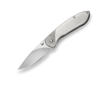 Buck 327 Nobleman Frame Lock Knife 440A SS Blade/SS Handle SKU 0327SSS-B
