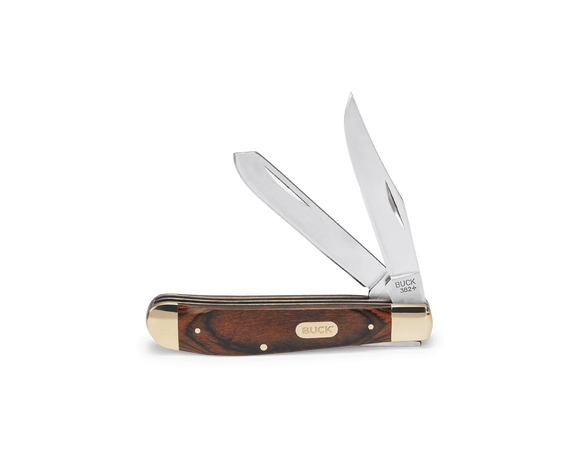Buck 382 Trapper Knife SKU 0382BRS-B