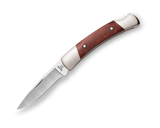 Buck 501 Squire Lockback Knife 420 SS Blade/Rosewood Handle w/Leather Sheath SKU 0501RWS-B