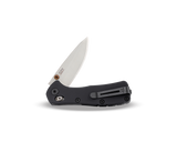 Buck 790 Mini Range Elite Crossbar Lock Knife CPM MagnaCut Steel Blade/Black Aluminum Handle SKU 0790BKS-B