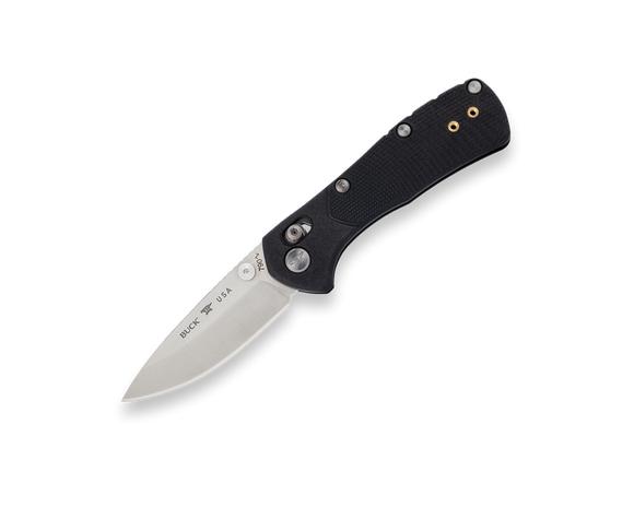 Buck 790 Mini Range Pro Crossbar Lock Knife 154CM Steel Blade/Black GFN Handle SKU 0790BKS1-B
