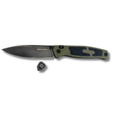 Real Steel Huginn Prime Nitro-V Stainless EDC Folder Green
