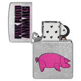 Zippo Pink Floyd Animals Street Chrome Windproof Lighter