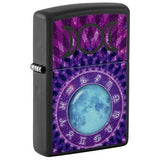 Glowing Zodiac Design Blacklight Zippo Lighter