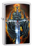 Ed Beard Jr. - Dragon Forged Brushed Chrome Zippo Lighter