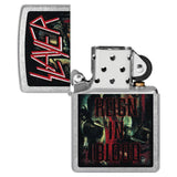 Zippo Slayer Reign in Blood Street Chrome Windproof Lighter