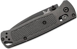 Benchmade Bugout AXIS Lock Knife Black DLC CPM-S30V Steel Blade/Graphite Black CF-Elite Handle SKU 535BK-2