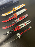 Spring Assisted Tanto Japanese Style Folding Knife SKU 10-A102BKR