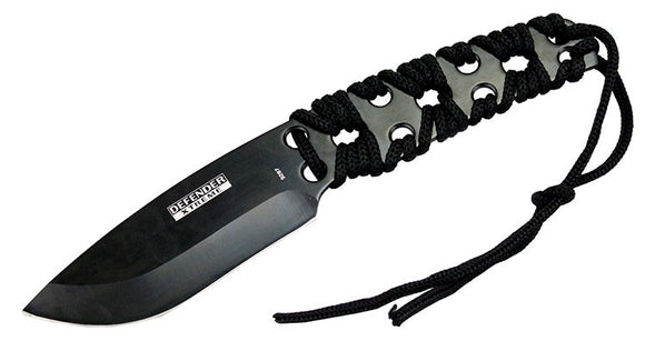 Defender-Xtreme Full Tang Knife Cord Wrapped Handle 10