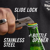 Gerber EAB Slim Slide Lock Utility Knife Stainless-Steel Silver/Orange SKU 1072686