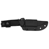 Kershaw Pack Mule Fixed Blade Knife w/Sheath N690 Stainless Steel Blade/Black G10 Handle SKU 1089