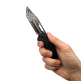 Elite Edge American Flag Tanto Blade with ABS Handle SKU 10A60TBK