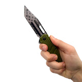 EliteEdge American Flag Tanto Blade with ABS Handle SKU 10A60TGN