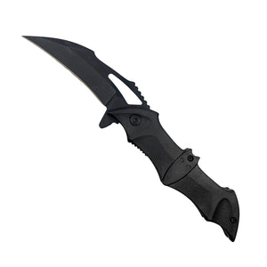 EliteEdge Spring Assisted Bat Knife With ABS Handle SKU 10A86BK