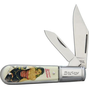 Novelty Bombshell Barlow Folding Pocket Knife SKU NV317