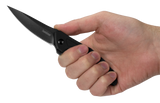 Kershaw Anso Method Liner Lock Knife Black G-10 SKU 1170