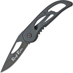 Rough Rider Black Frame Lock Folding Knife SKU RR620