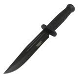 Defender Xtreme Tactical Hunting Knife 12" Overall Black 3CR13 Stainless-Steel Blade/Black ABS Handle SKU 13577