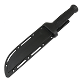 Defender Xtreme Tactical Hunting Knife 12" Overall Black 3CR13 Stainless-Steel Blade/Black ABS Handle SKU 13577