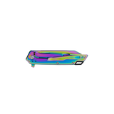 Kershaw Misdirect Assist Open Knife Rainbow PVD Coating 4Cr14 Steel Blade/Rainbow PVD Coating Steel Handle SKU 1365RBW