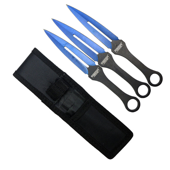 Defender Xtreme 3 Piece Throwing Knife Set w/Sheath 7