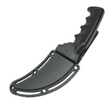 Hunt-Down Fixed Blade Karambit Knife w/Sheath Red 3CR13 Steel Construction Blade/Black Handle SKU 13828