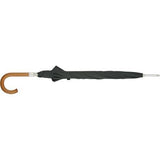 Umbrella with Hidden Sword Black w/Wood Handle SKU MI116