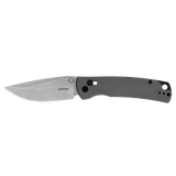 Kershaw Sequence DuraLock Knife 8Cr13MoV Stainless-Steel Blade/Gray GF Nylon Handle SKU 1426