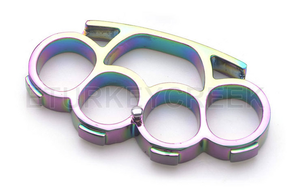 Belt Buckle/Paperweight Knuckles Rainbow SKU SE-1056RB