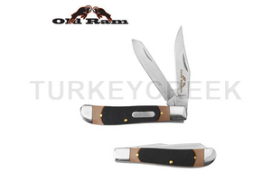 Old Ram Manual Folding Trapper Knife SKU OR-220BR